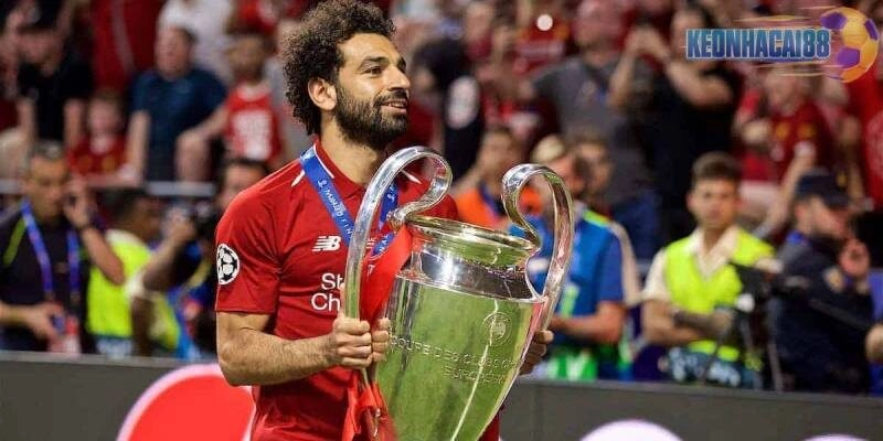 Salah lên đỉnh cao Champions League cùng Liverpool năm 2019